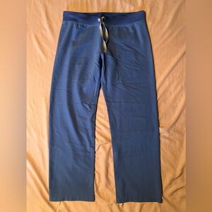 Figs Navy Blue Drawstring Scrub Pants